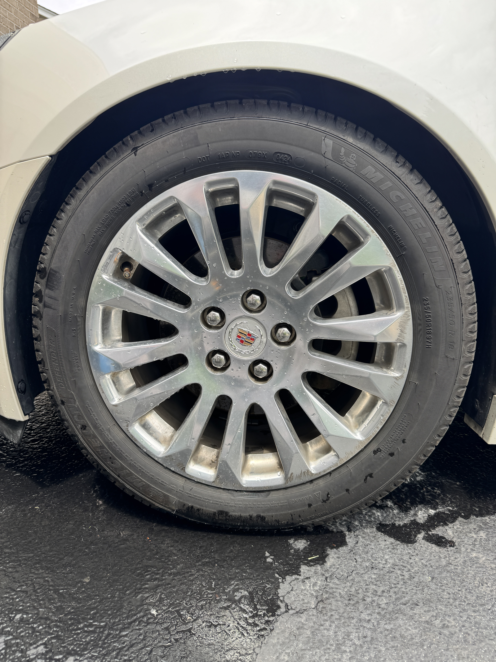 Tire before detailing